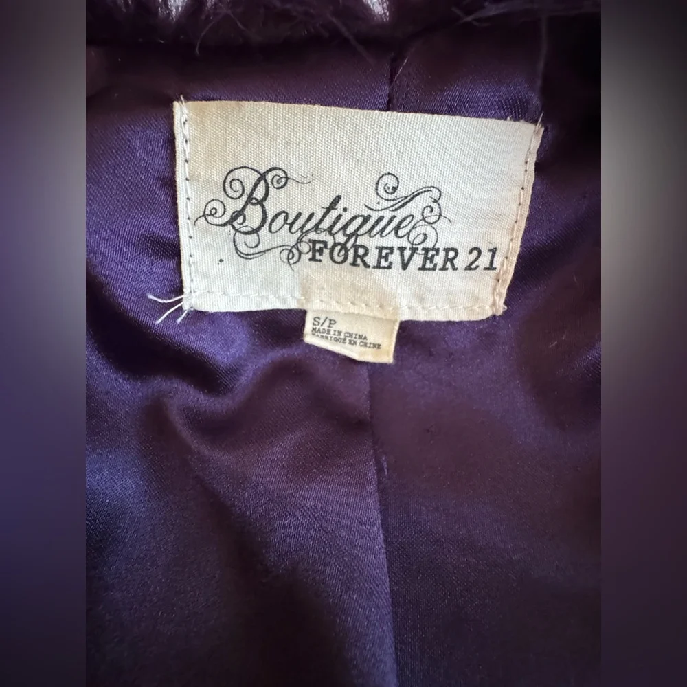 🛍️SALE🛍️ Boutique XXI Chic Cropped Faux Fur Bolero | Teddy Jacket - Picture 7 of 8